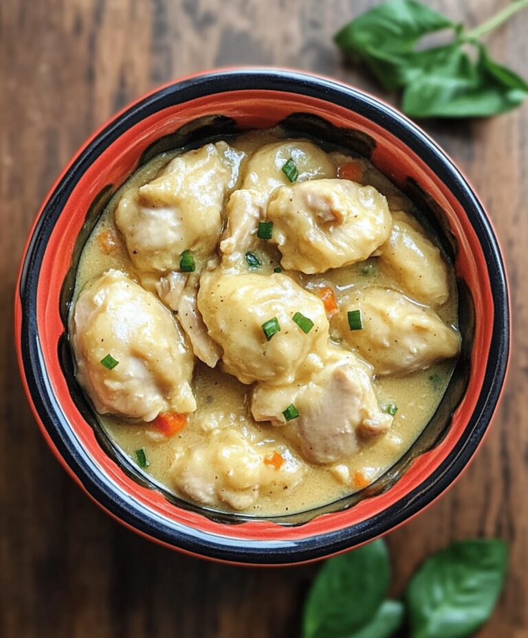Crockpot Chicken And Dumplings Recipe