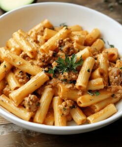 Creamy Sausage Rigatoni Recipe