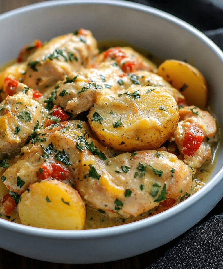 Italian Crockpot Chicken And Potatoes Recipe