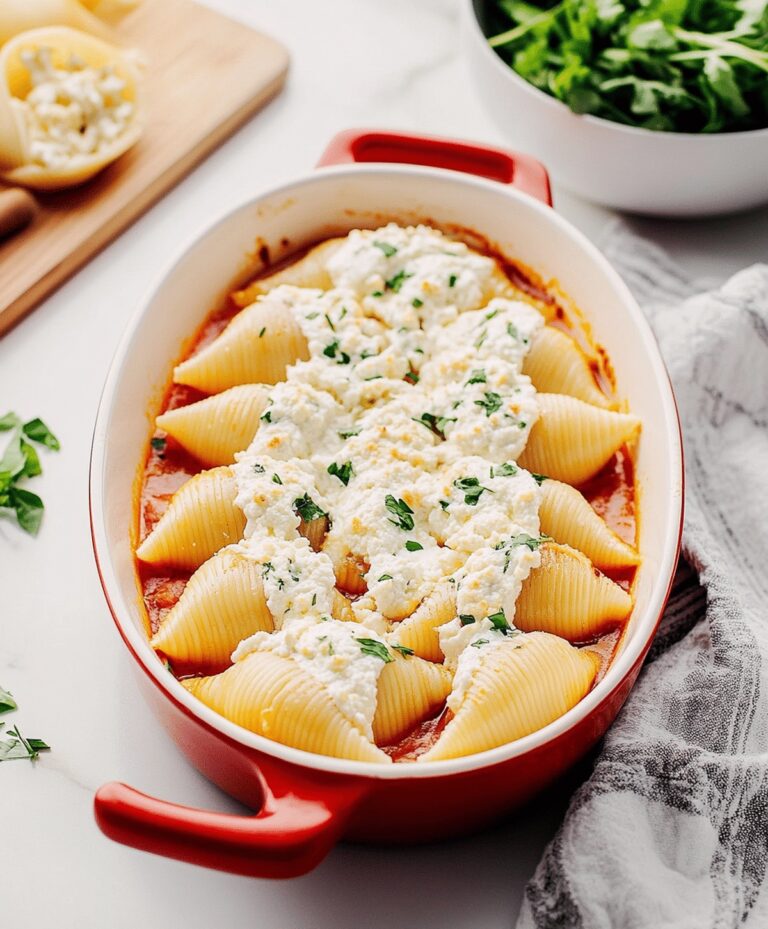 Ricotta Stuffed Shells Recipe