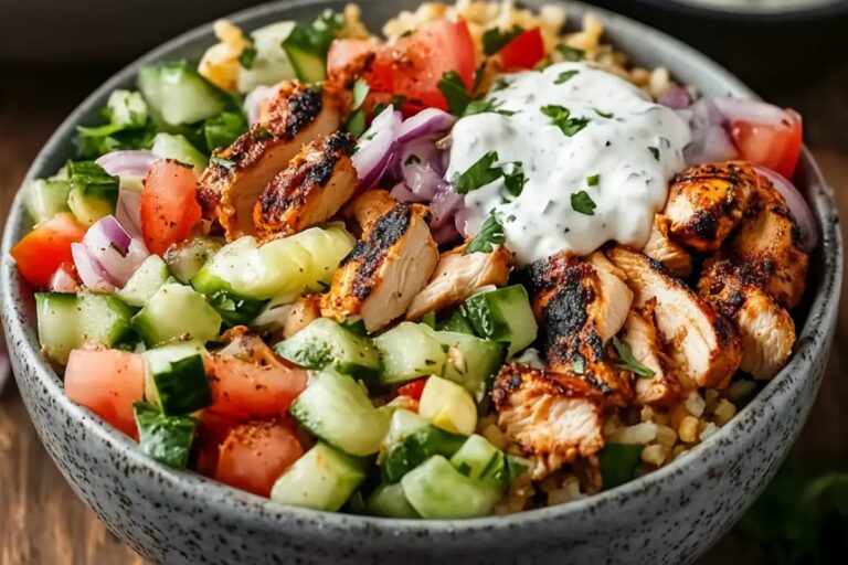 Chicken Gyro Bowls Recipe