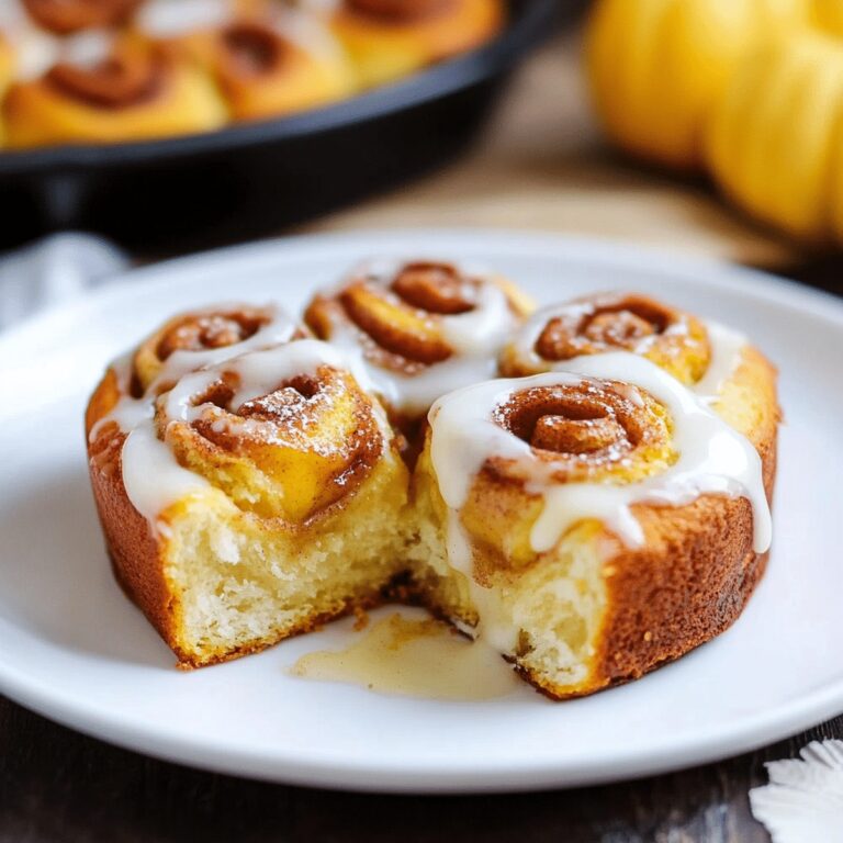 Pumpkin Cinnamon Rolls Recipe