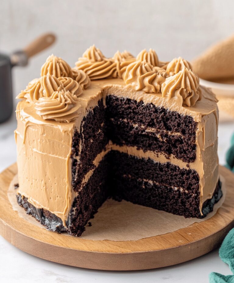 Homemade Chocolate Peanut Butter Cake Recipe