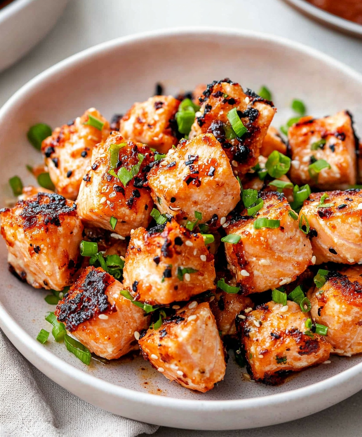 Spicy Zesty Salmon Bites Recipe