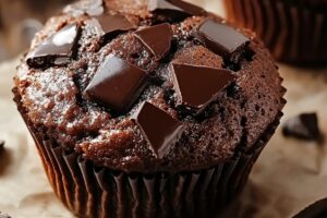 Triple Chocolate Muffins Recipe