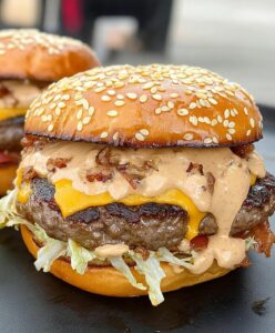 Crispy Smash Burgers With Baconnaise Sauce Recipe