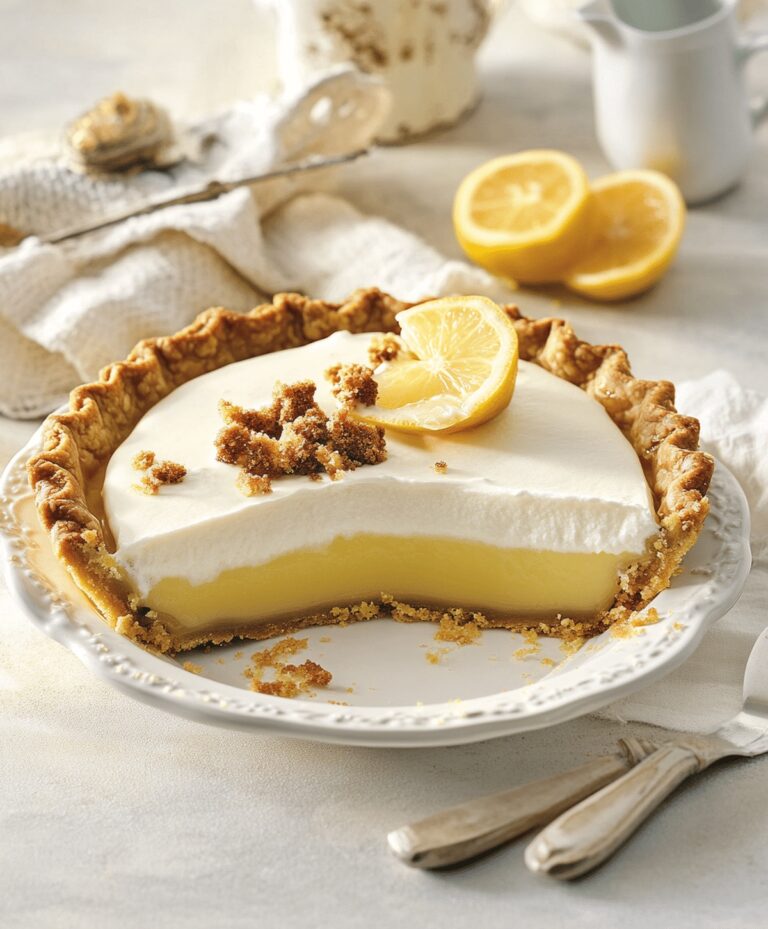 Creamy Lemon Pie Recipe