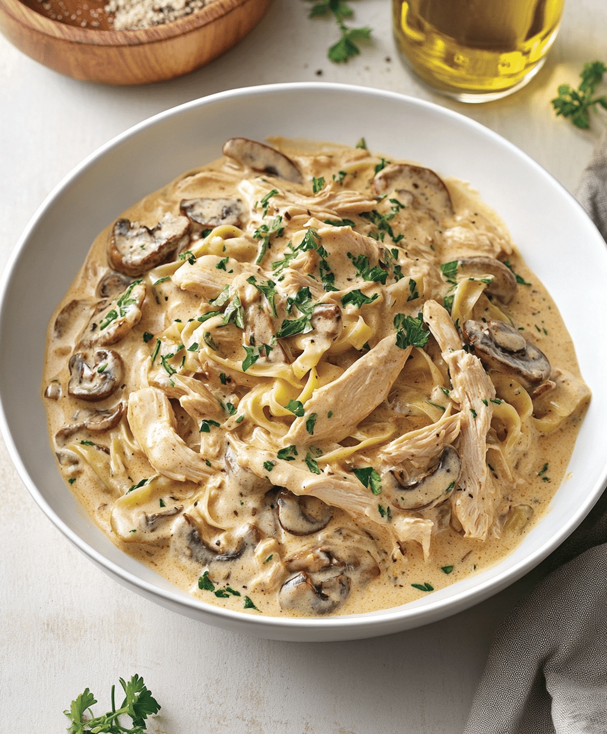 Creamy Chicken Stroganoff Recipe