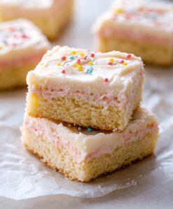 Frosted Sugar Cookie Bars Recipe