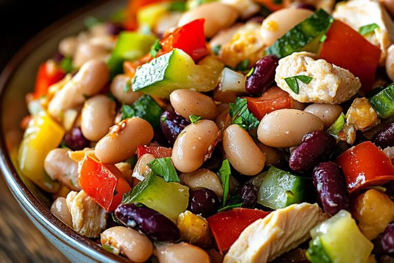 Dense Bean Chicken Salad Recipe