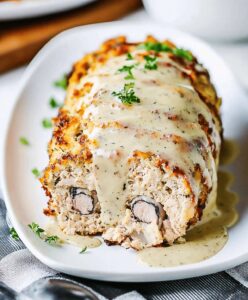 Chicken Cordon Bleu Meatloaf Recipe