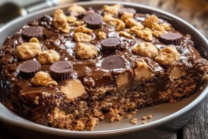 Peanut Butter Cup Dump Cake Recipe