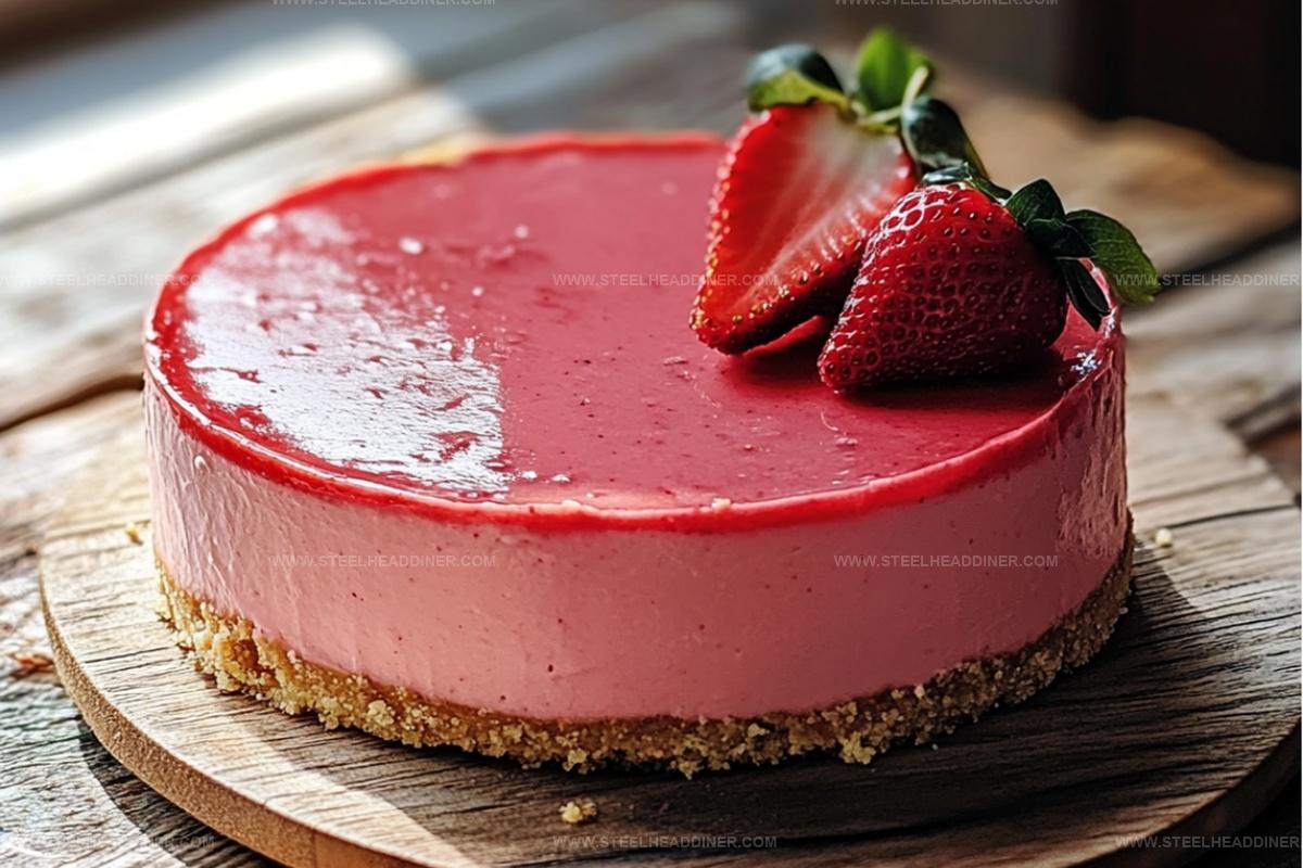 Vegan Strawberry Cheesecake Recipe