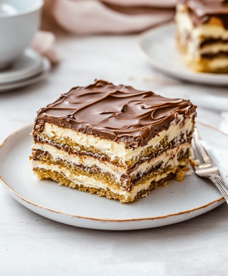 No Bake Eclair Cake Recipe