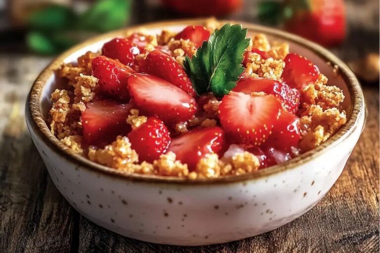 Strawberry Crumble Recipe