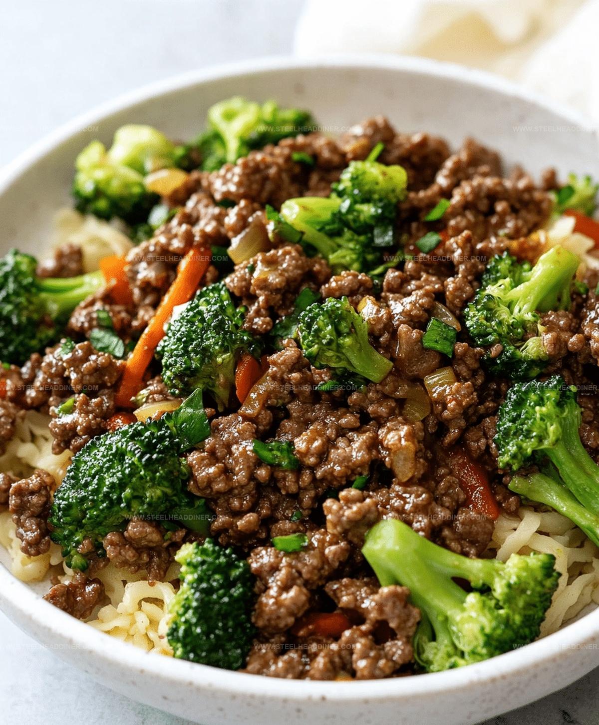 Ground Beef And Broccoli Recipe