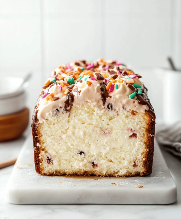 Ice Cream Loaf Cake Recipe