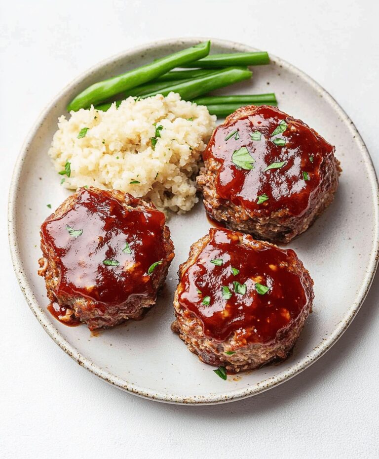 Mini Meatloaf Recipe