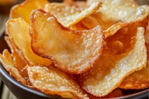 Crispy Cottage Cheese Chips Recipe