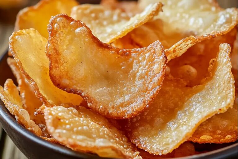 Crispy Cottage Cheese Chips Recipe