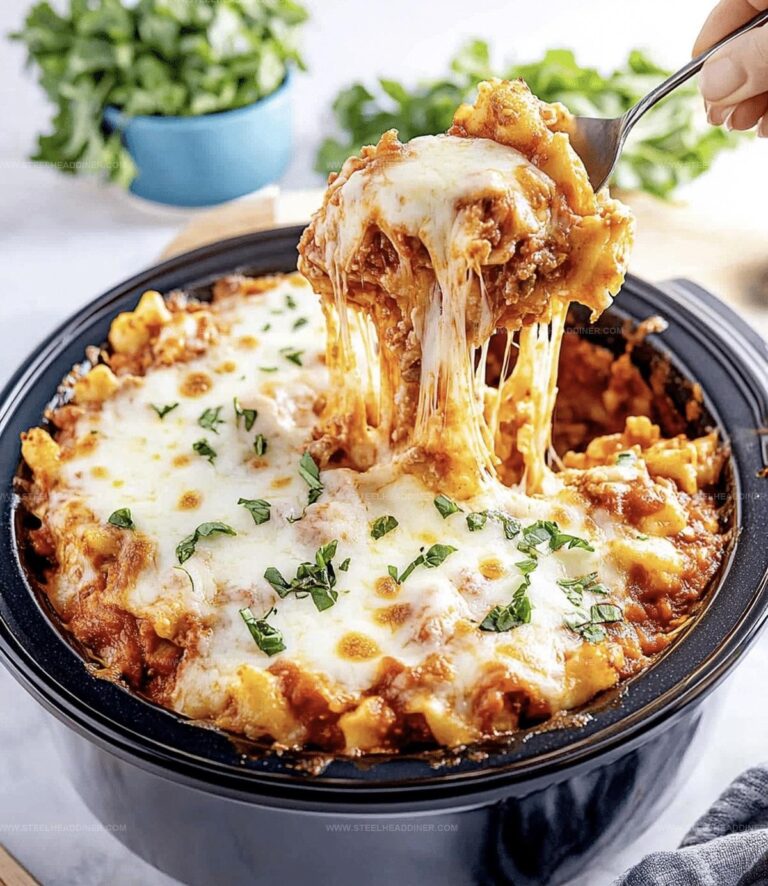 Crockpot Pizza Casserole Recipe