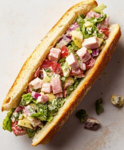 Italian Chopped Salad Sandwich Recipe