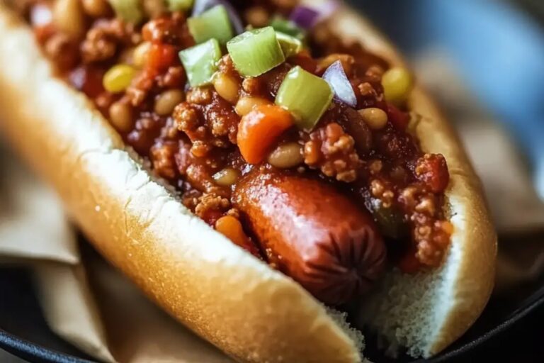 Crockpot Hot Dog Chili Recipe