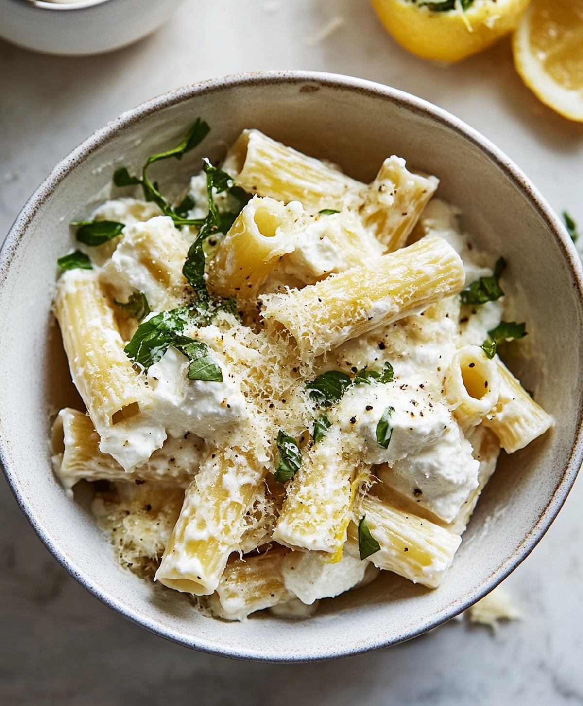 Zesty Lemon Ricotta Pasta Recipe