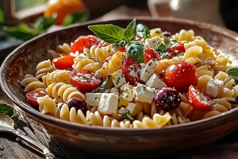 Greek Pasta Salad Recipe