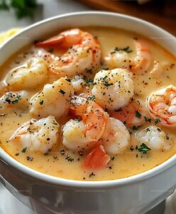 Creamy Crab And Shrimp Seafood Bisque Recipe