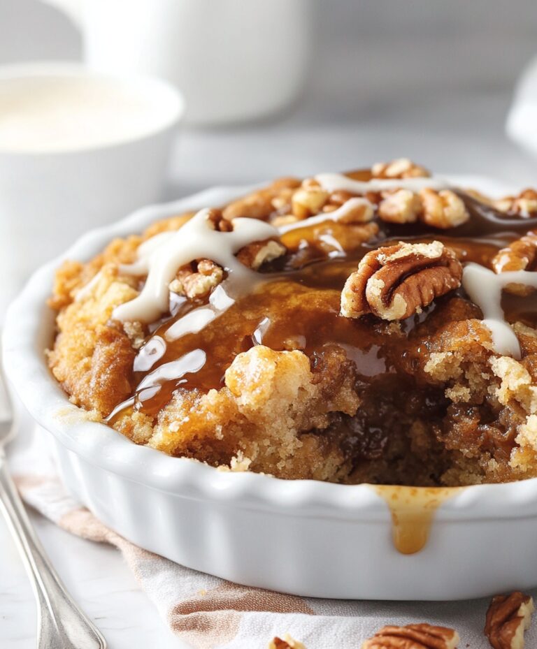 Quick Pecan Dump Cake Recipe