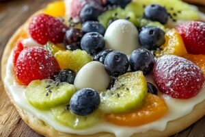 Easter Egg Fruit Pizzas Recipe