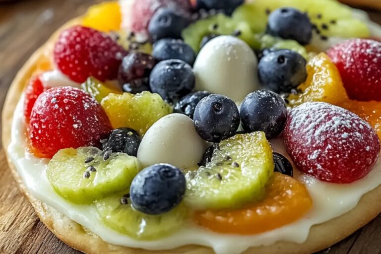 Easter Egg Fruit Pizzas Recipe