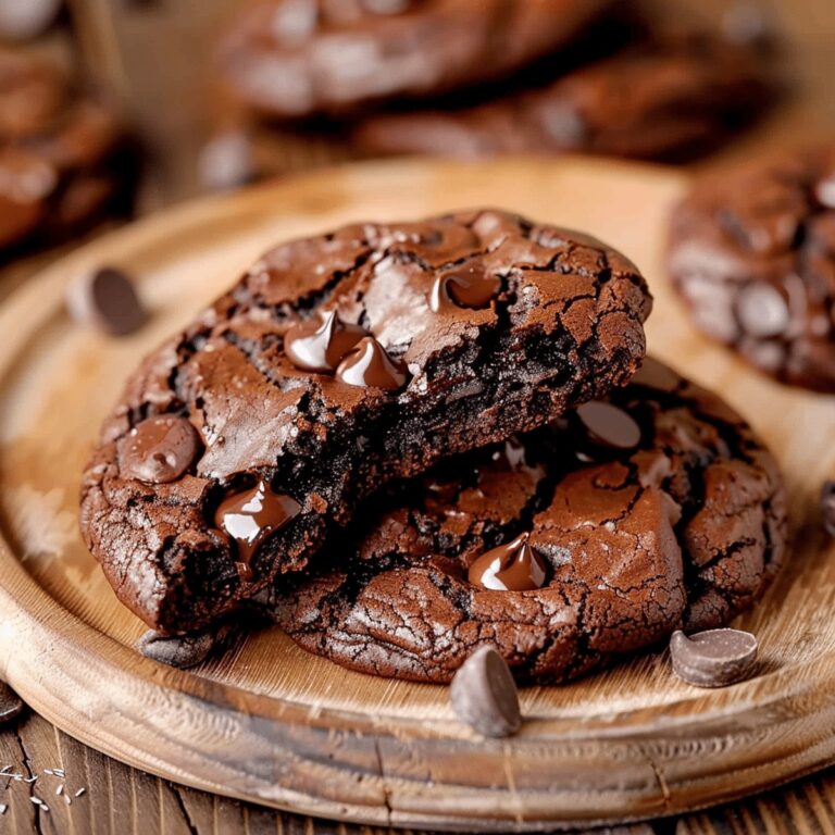 Chocolate Fudge Cookies Recipe