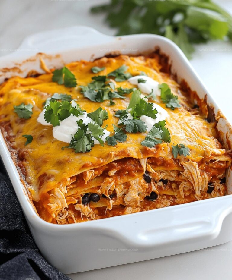 Chicken Enchilada Casserole Recipe
