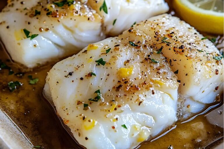 Easy Baked Cod With Lemon And Garlic Recipe