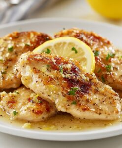 Quick Lemon Chicken With Lemon Butter Sauce Recipe