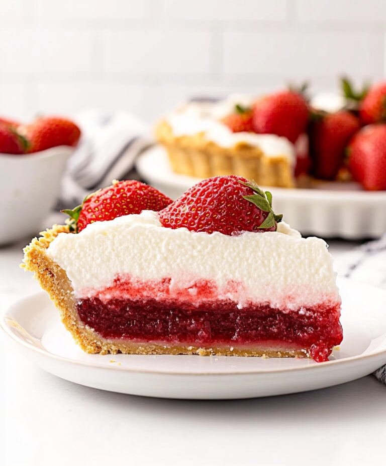 Strawberry Icebox Pie Recipe