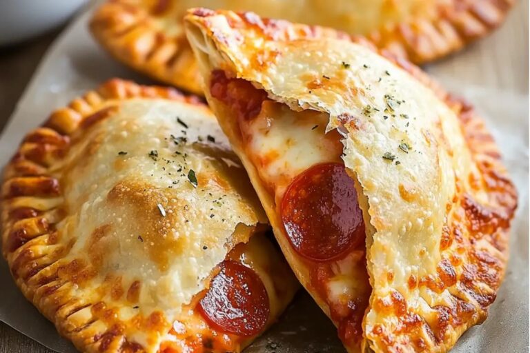 Cheesy Pepperoni Pizza Empanadas Recipe