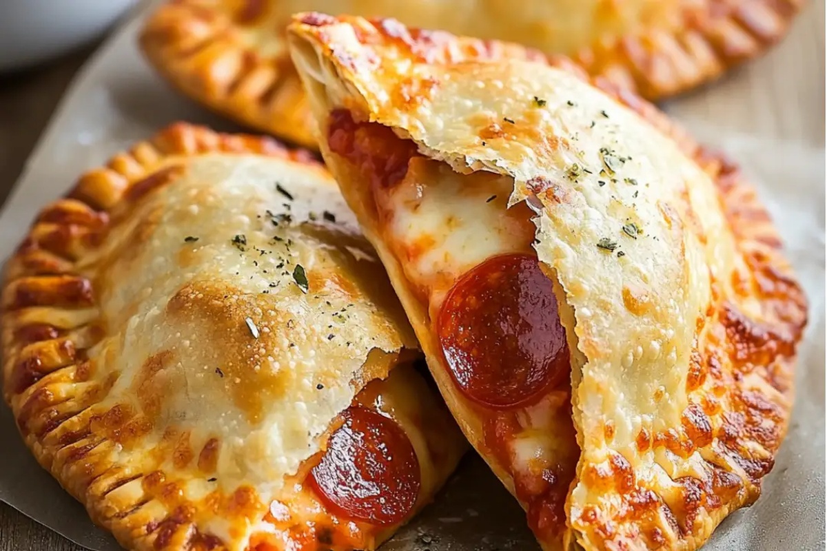 Cheesy Pepperoni Pizza Empanadas Recipe