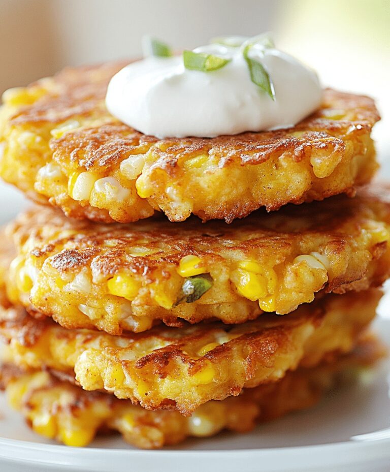 Easy Corn Fritters Recipe