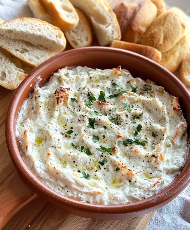 Quick Garlic Bread Dip Recipe