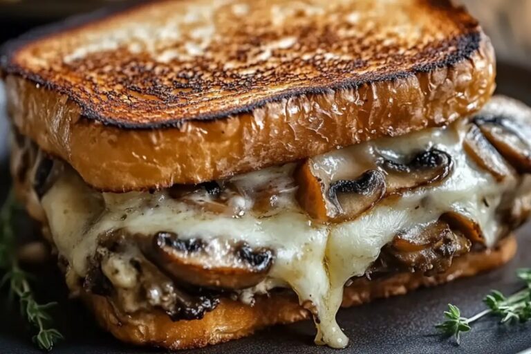 Swiss Mushroom Melt Delight Recipe