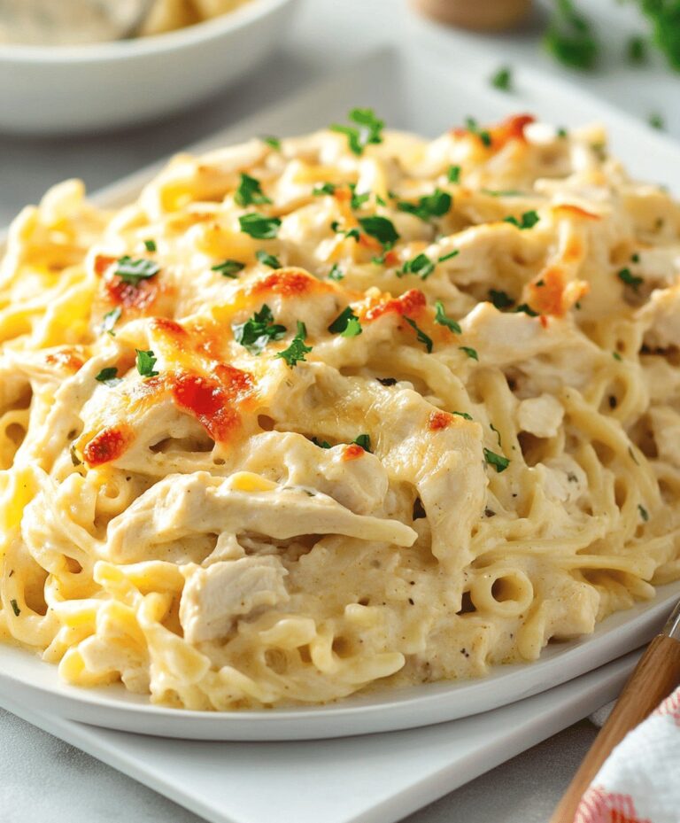Creamy Chicken Tetrazzini Recipe