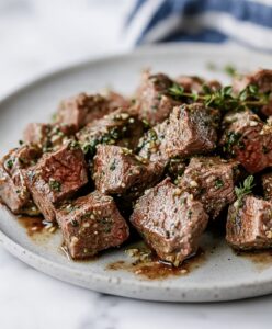 Garlic Butter Steak Bites Recipe