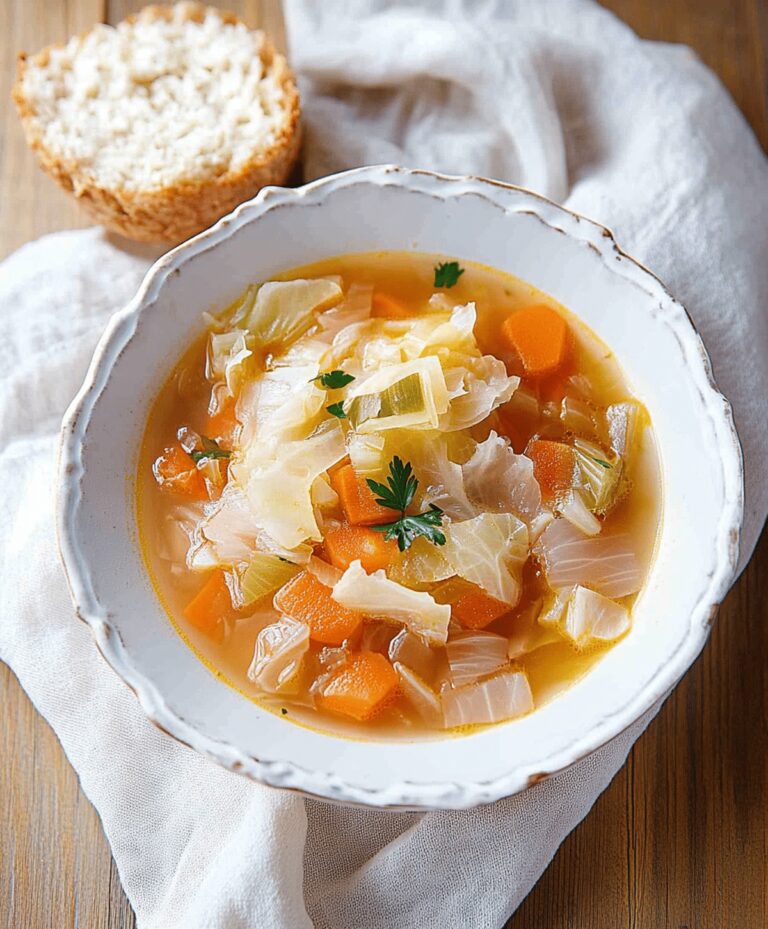 Cabbage Fat-burning Soup Recipe