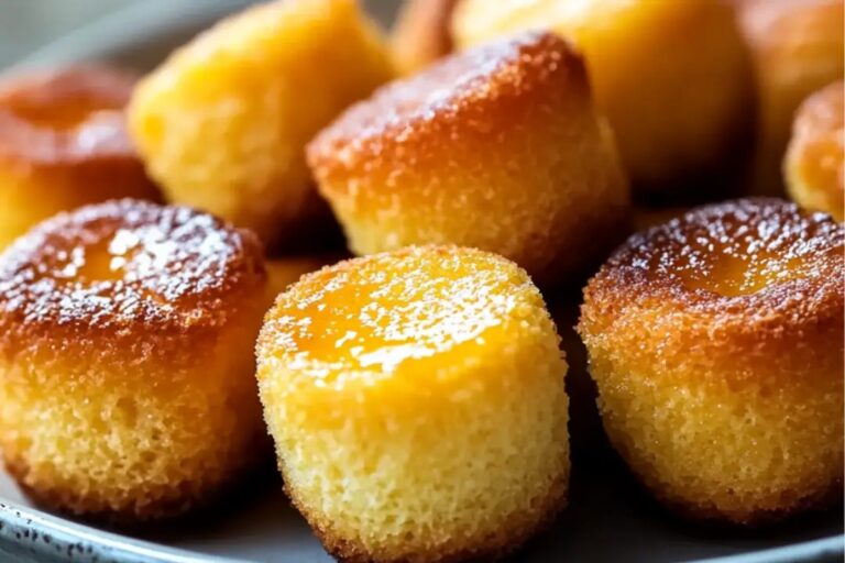 Golden Southern-Style Honey Butter Cornbread Poppers Recipe