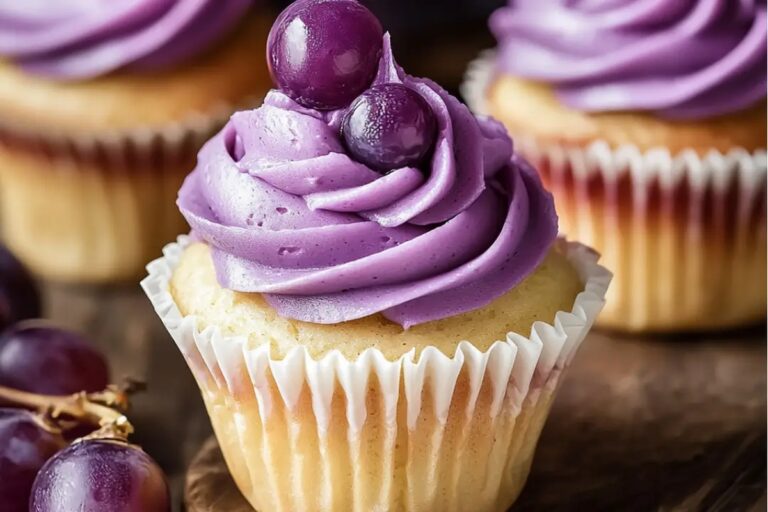 Grape Crush Cupcakes Recipe