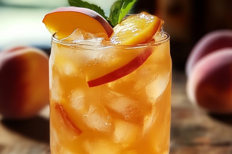 Refreshing Peach Lemonade Recipe