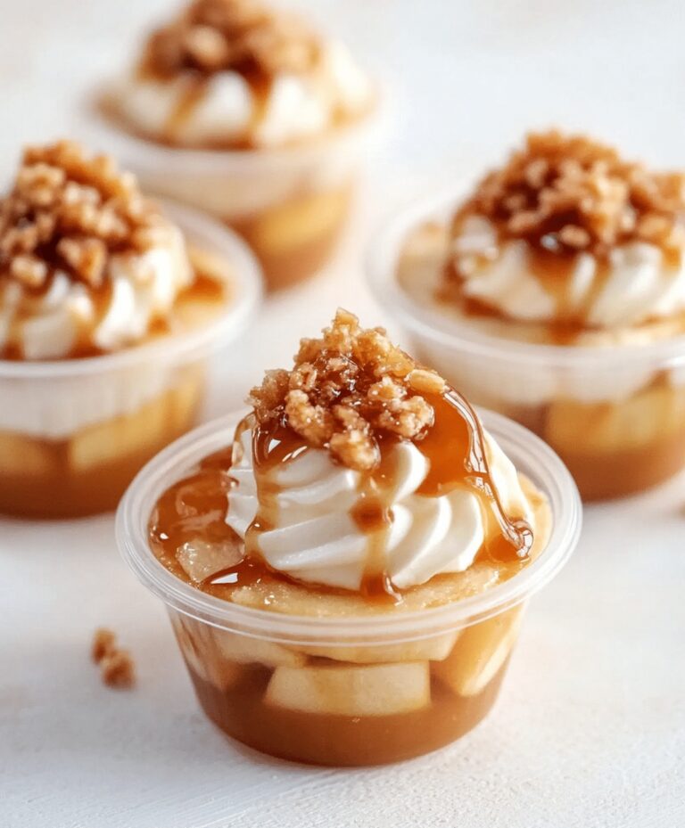 Caramel Apple Dessert Cups Recipe